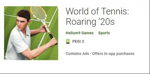 World of Tennis: Roaring ’20s MOD APK