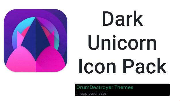 Dark Unicorn Icon Pack MOD APK