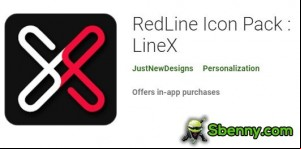 RedLine Icon Pack : LineX MOD APK