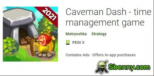 Caveman Dash - time management game MOD APK