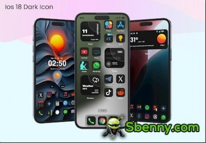 IOS 18 Dark Icons MOD APK