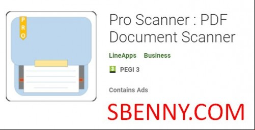 Pro Scanner : PDF Document Scanner APK