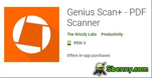 Genius Scan+ - PDF Scanner APK