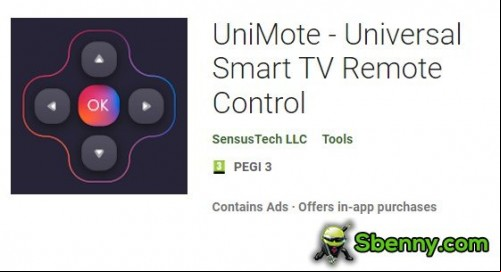 UniMote - Universal Smart TV Remote Control MOD APK