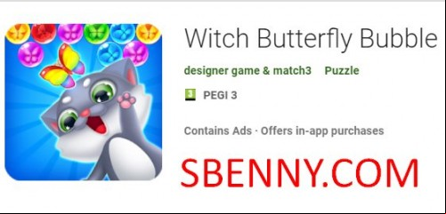 Witch Butterfly Bubble MOD APK