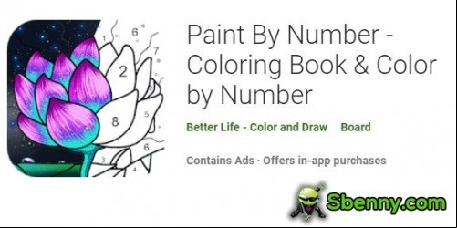 Paint By Number - Coloring Book &amp; Color by Number MOD APK
