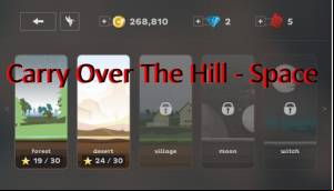 Carry Over The Hill - Space MOD APK
