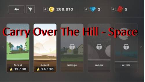 Carry Over The Hill - Space MOD APK