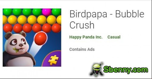 Birdpapa - Bubble Crush MOD APK