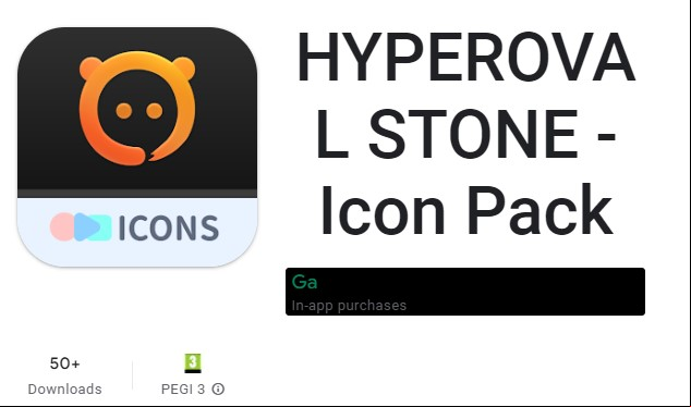 HYPEROVAL STONE - Icon Pack MOD APK