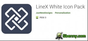 LineX White Icon Pack MOD APK