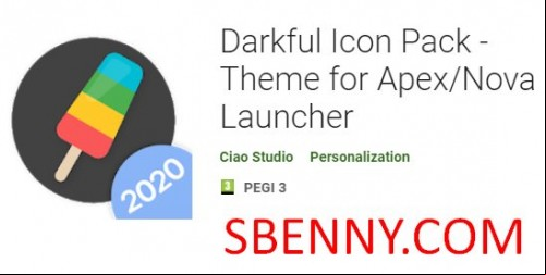 Darkful Icon Pack - Theme for Apex/Nova Launcher MOD APK