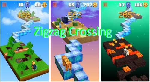 Zigzag Crossing MOD APK
