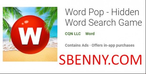 Word Pop - Hidden Word Search Game MOD APK