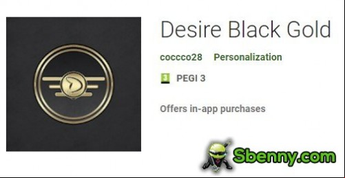 Desire Black Gold MOD APK