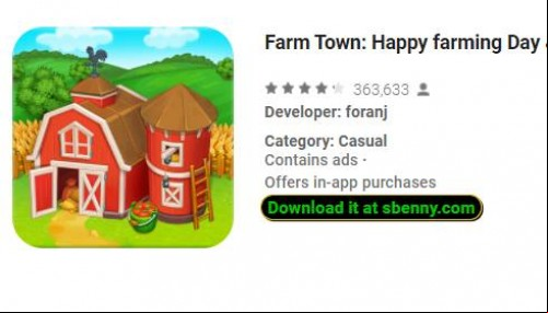 Farm Town: Happy farming Day &amp; with farm game City MOD APK