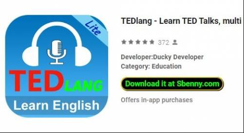 TEDlang - Learn TED Talks, multi language subtitle APK