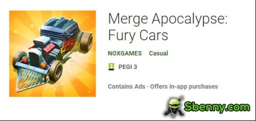 Merge Apocalypse: Fury Cars MOD APK
