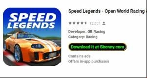 Speed Legends - Open World Racing MOD APK