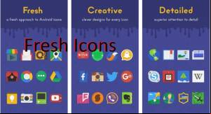 Black and Blue Icon Pack MOD APK