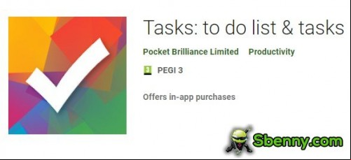 Tasks: to do list &amp; tasks MOD APK