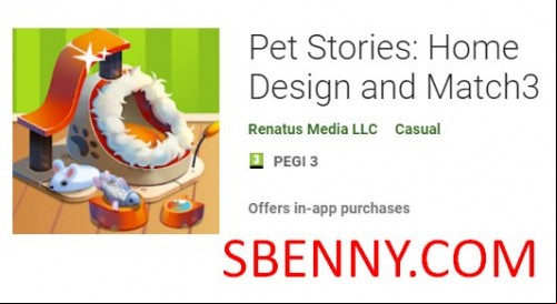 Pet Stories: Home Design and Match3 MOD APK