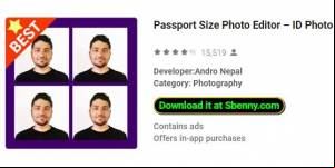 port Size Photo Editor – ID Photo Maker Studio MOD APK