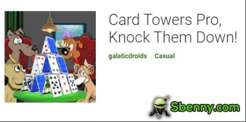Card Towers Pro, Knock Them Down!