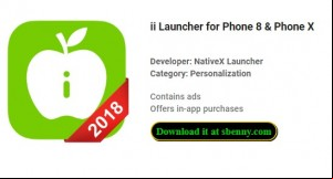 ii Launcher for Phone 8 &amp; Phone X MOD APK
