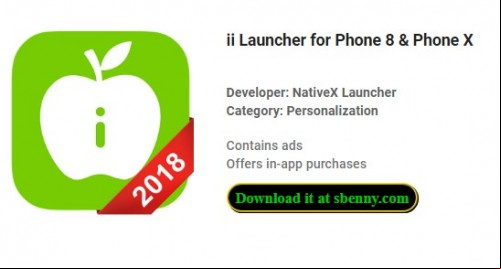 ii Launcher for Phone 8 &amp; Phone X MOD APK