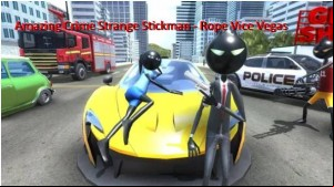 Amazing Crime Strange Stickman - Rope Vice Vegas MOD APK