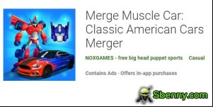 Merge Muscle Car: Classic American Cars Merger MOD APK