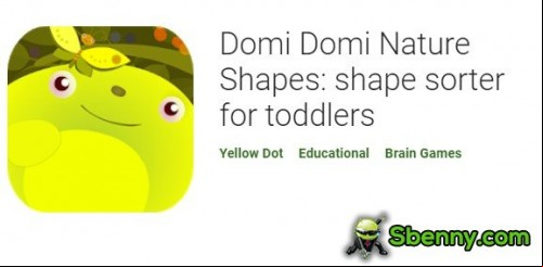 Domi Domi Nature Shapes: shape sorter for toddlers APK