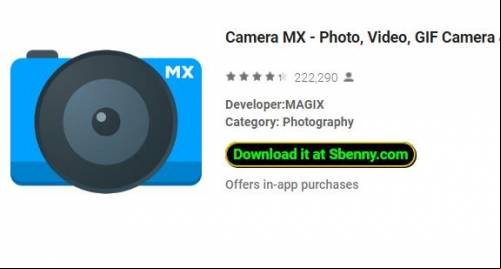 Camera MX - Photo, Video, GIF Camera &amp; Editor MOD APK