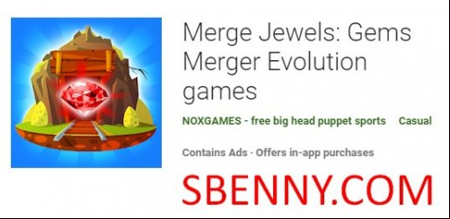 Merge Jewels: Gems Merger Evolution games MOD APK