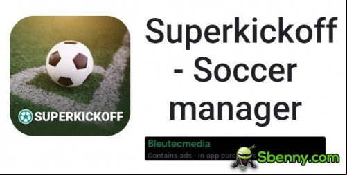 Superkickoff - Soccer manager MOD APK