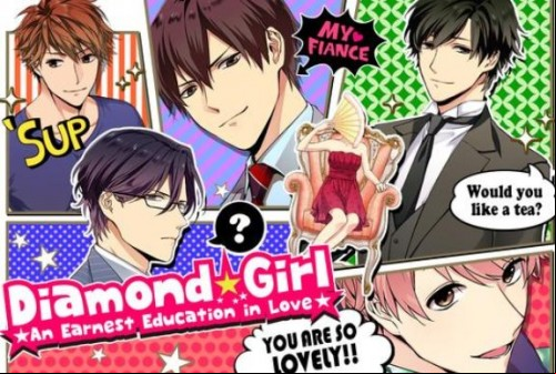 Otome games otaku dating sim: Diamond Girl MOD APK
