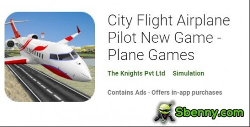 City Flight Airplane Pilot New Game - Plane Games MOD APK
