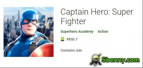 Captain Hero: Super Fighter MOD APK