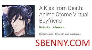 A Kiss from Death: Anime Otome Virtual Boyfriend MOD APK