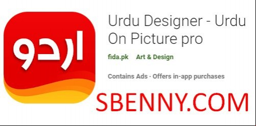 Urdu Designer - Urdu On Picture pro MOD APK