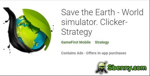 Save the Earth - World simulator. Clicker-Strategy MOD APK