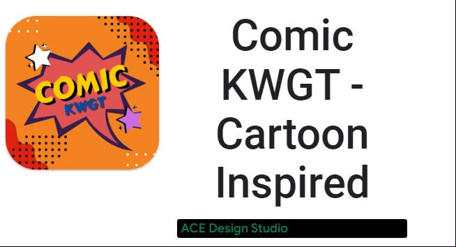 Comic KWGT - Cartoon Inspired MOD APK