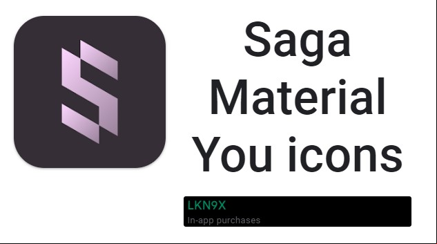 Saga Material You icons MOD APK