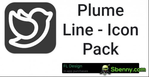 Plume Line - Icon Pack MOD APK