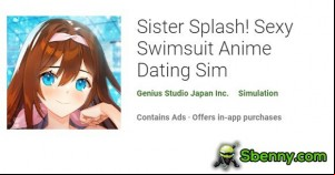 Sister Splash! Sexy Swimsuit Anime Dating Sim MOD APK