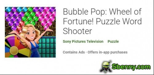Bubble Pop: Wheel of Fortune! Puzzle Word Shooter MOD APK