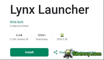 Lynx Launcher MOD APK