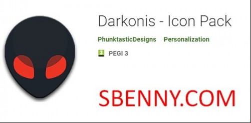 Darkonis - Icon Pack MOD APK