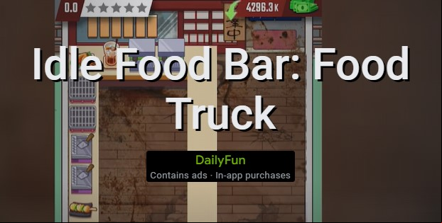 Idle Food Bar: Food Truck MOD APK